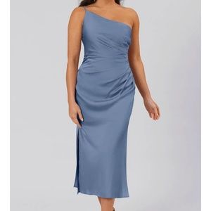 Kennedy blue: Lexi, bridesmaids, dress in dusty blue, size 10